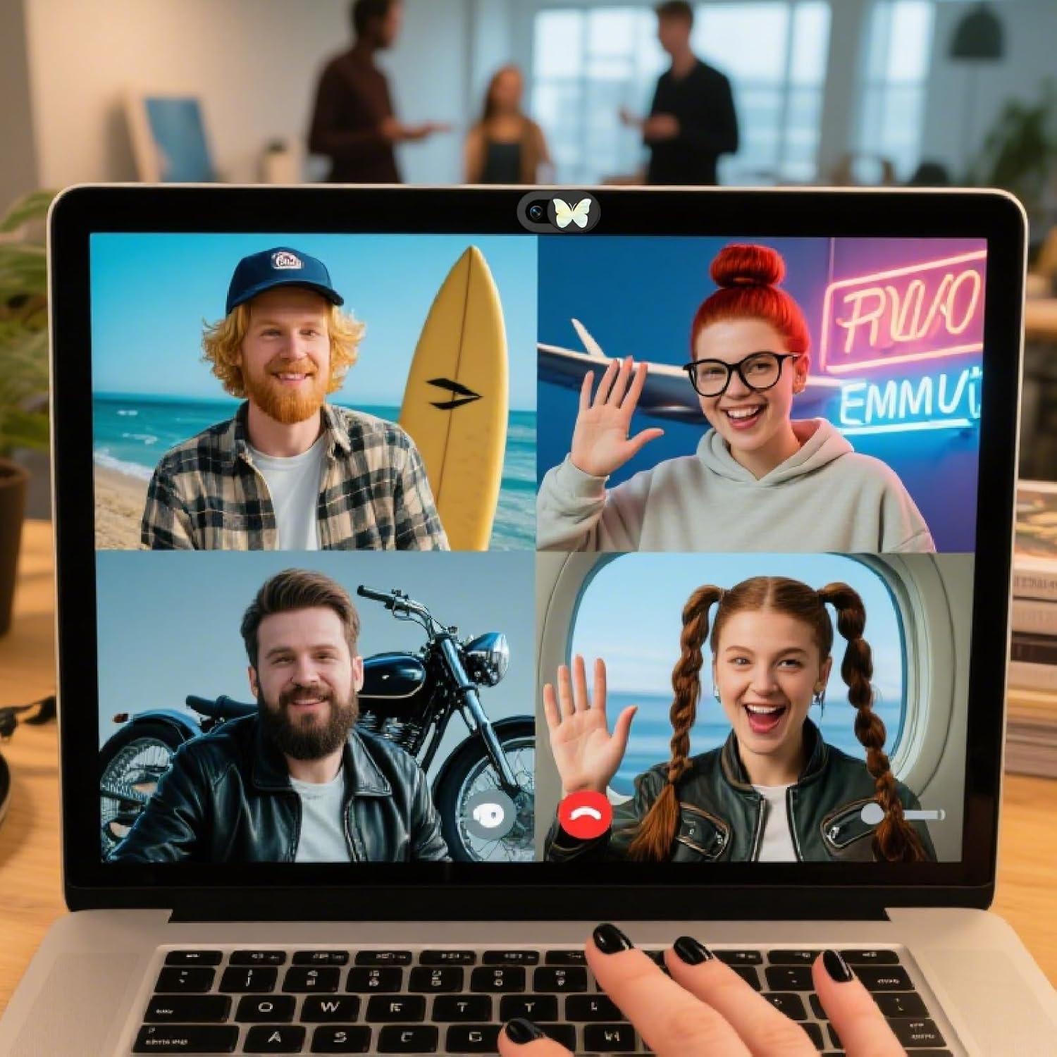 Cubierta de Cámara Deslizante PRESSINART Mariposa 6 Piezas