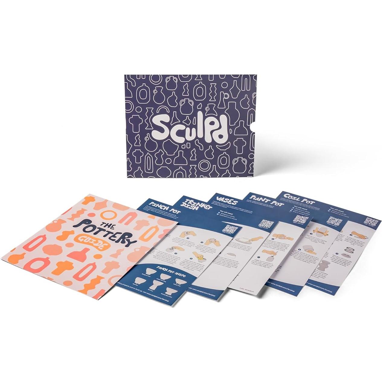 Kit de Cerámica Sculpd - Arcilla Secado al Aire para 2