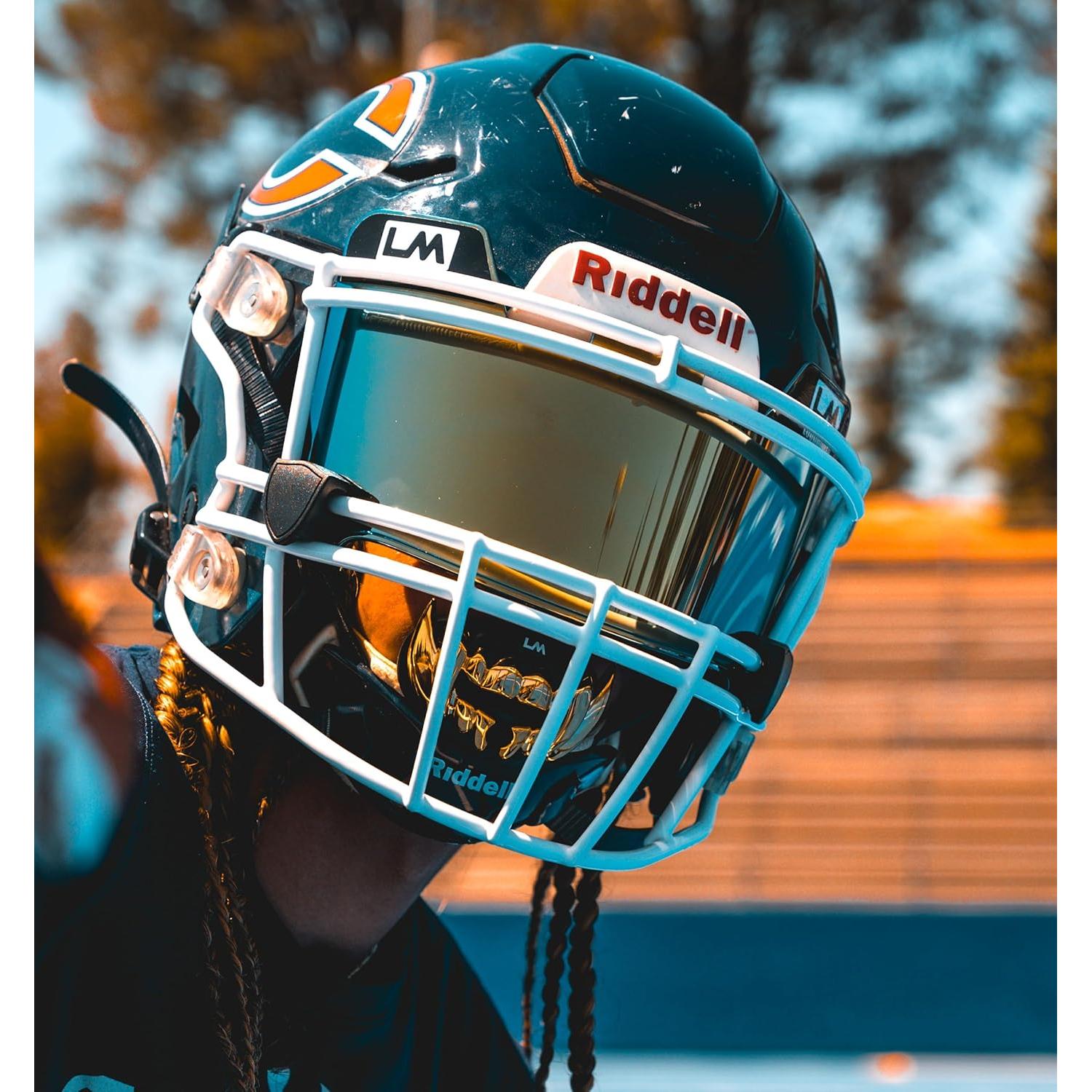 Protector Bucal de Fútbol Loudmouth 3D Bestia - Negro/Dorado