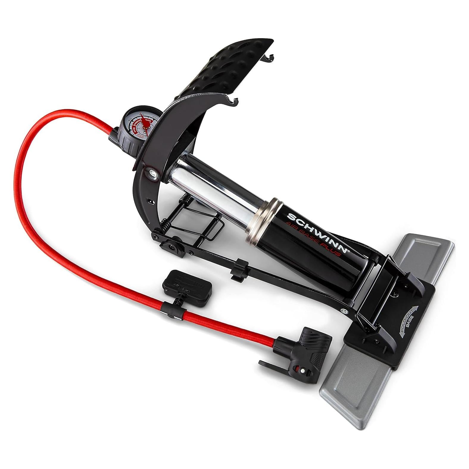 Bomba de Pie Manual Schwinn Air Base Plus - 120 PSI