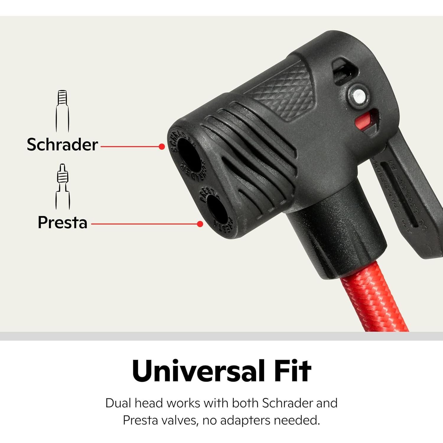 Bomba de Pie Manual Schwinn Air Base Plus - 120 PSI