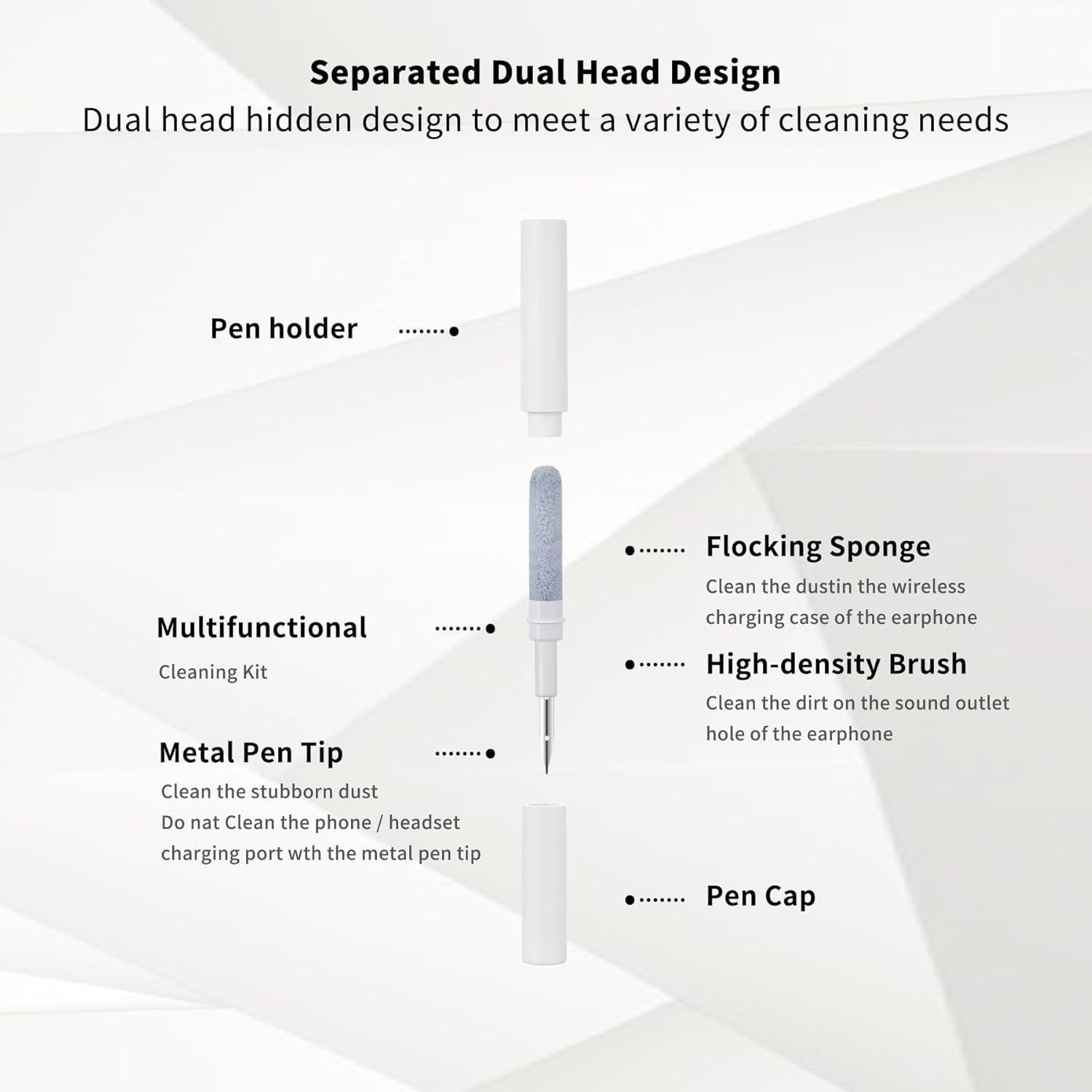 Kit de limpieza multi-funcional ISKOVI para auriculares Bluetooth