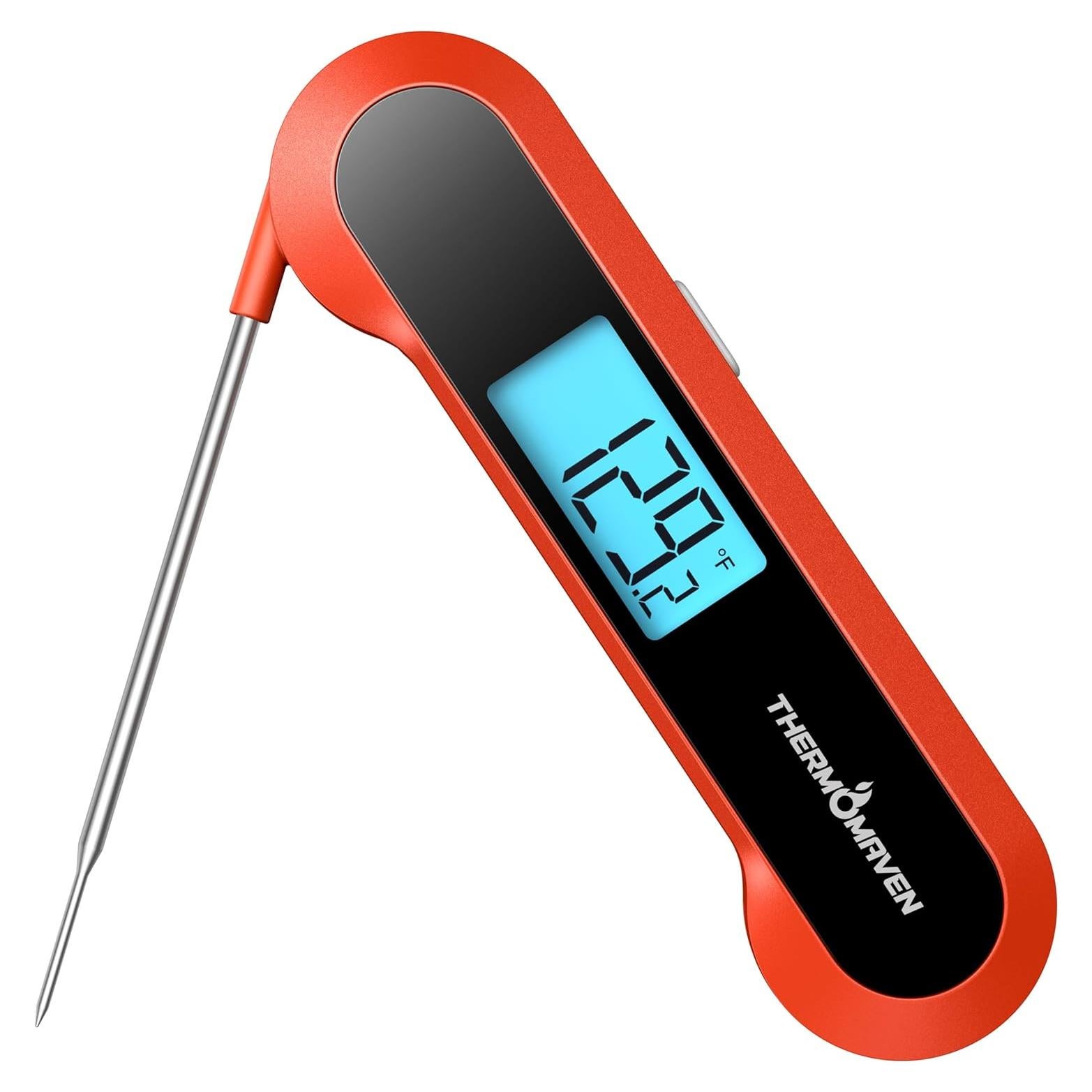 Termómetro Digital de Carne ThermoMaven HT02 Rojo 100% Impermeable