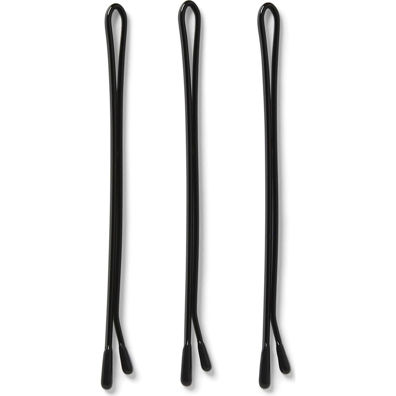 Pinzas de Rodillo Premium Negras MetaGrip - 70 Unidades