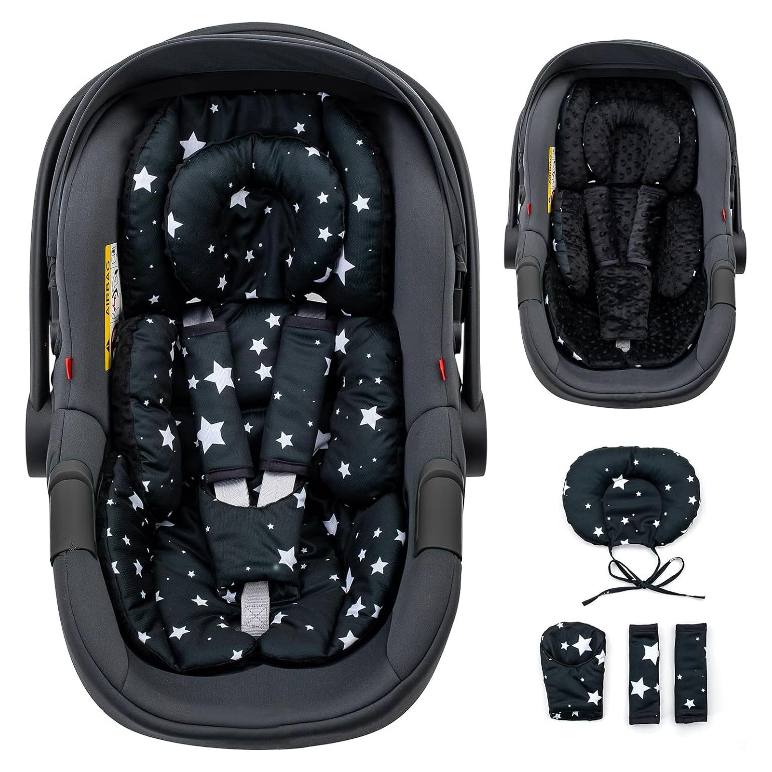 Insert de Asiento de Coche para Bebés Kenkyo con Soporte Ajustable