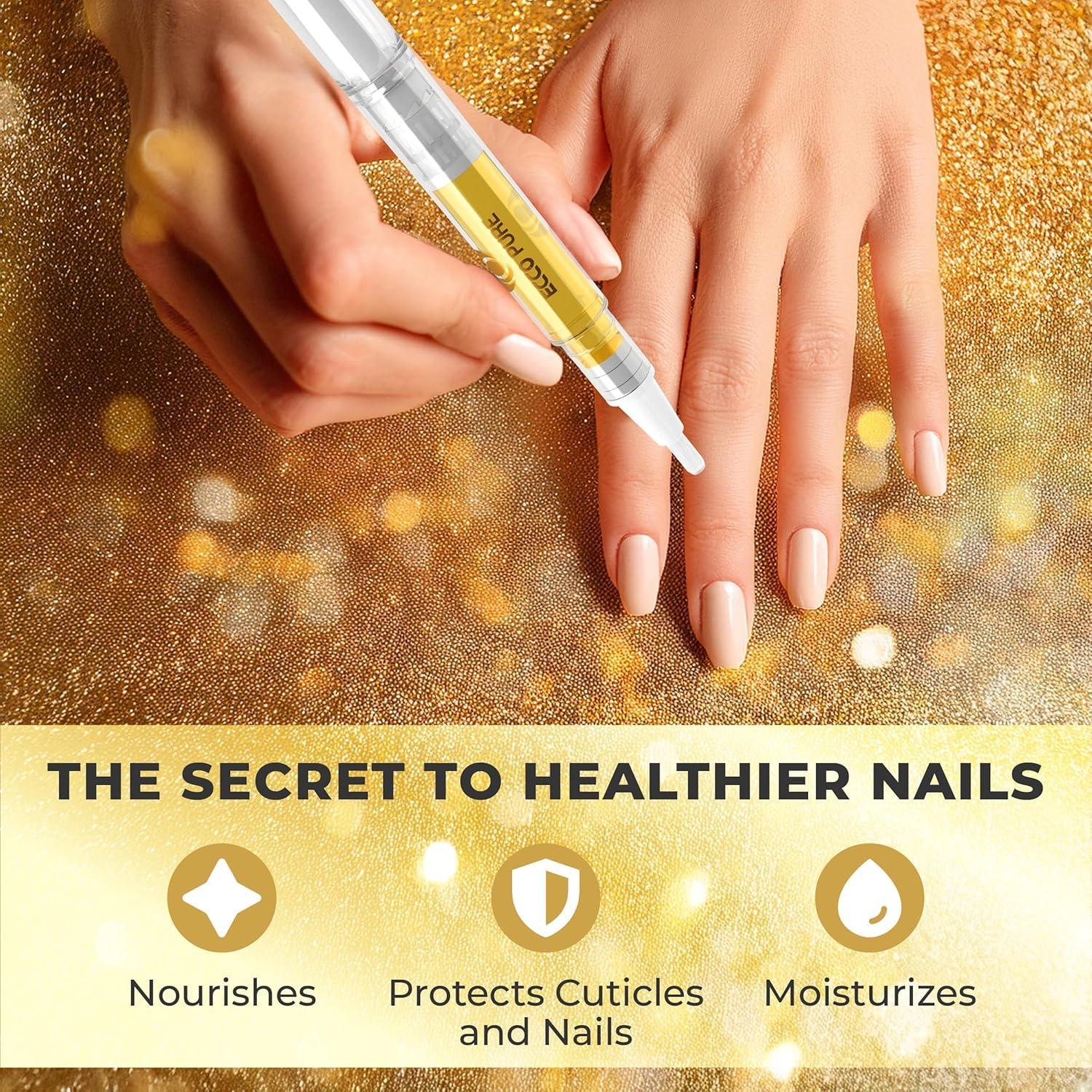 Cuticle Oil Foot Care – Nourishes & Protects Nails and Cuticles – Supports Healthy Toenails, Strength & Appearance – Essential Daily Treatment