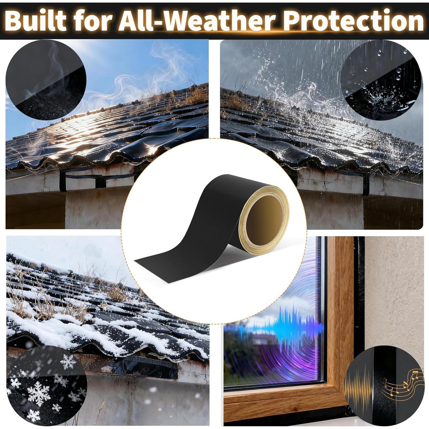 Cinta Flashing Impermeable JKLESA 9.53 cm x 9.14 m Adhesiva