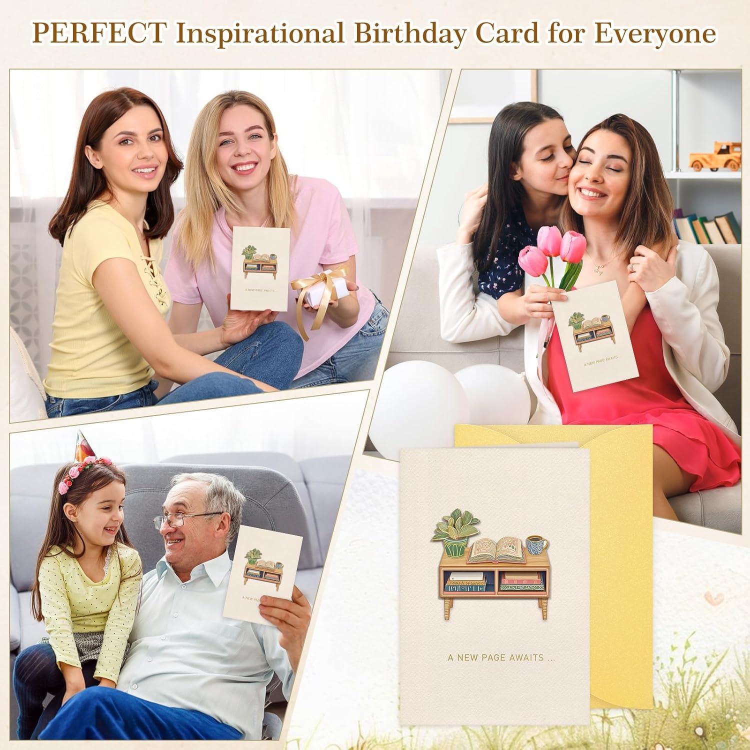 Tarjeta de Cumpleaños 3D FLYAB 14x20 cm con Sobre