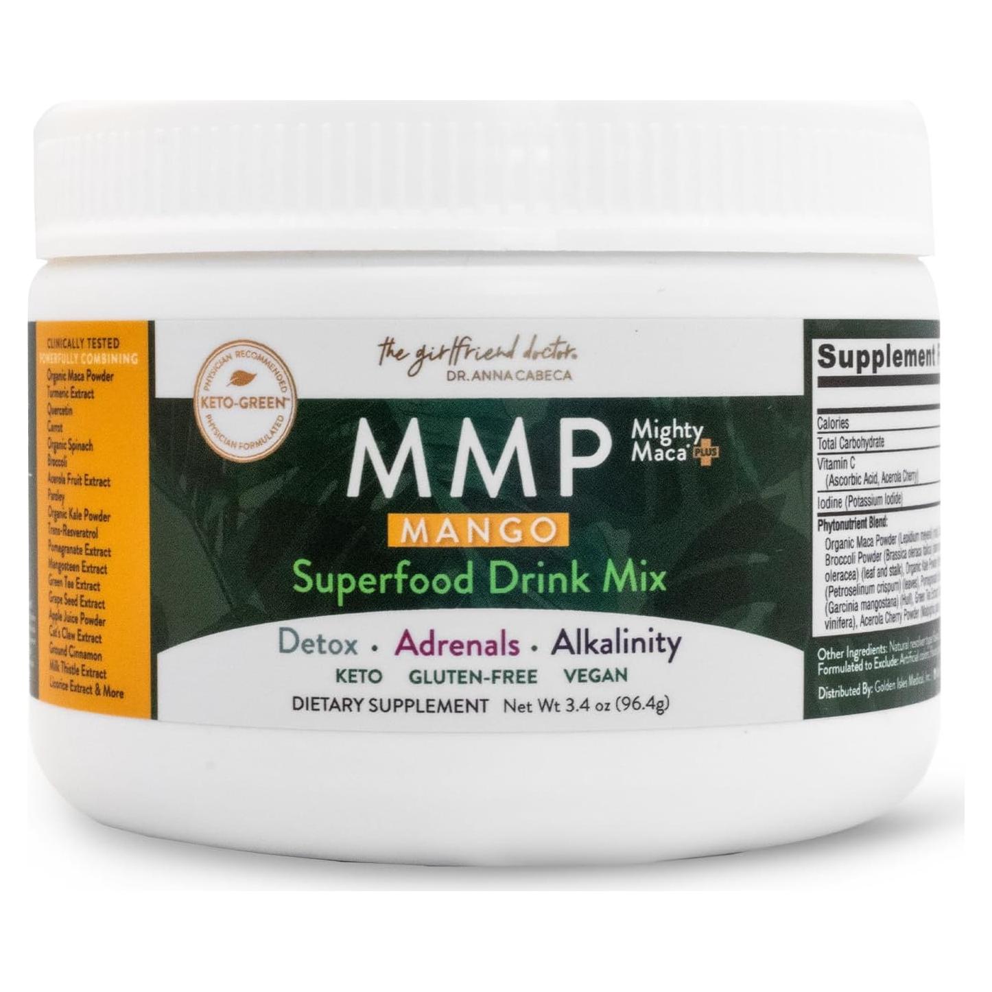 Mighty Maca Plus Mango Dr. Anna Cabeca - Superalimento 140g