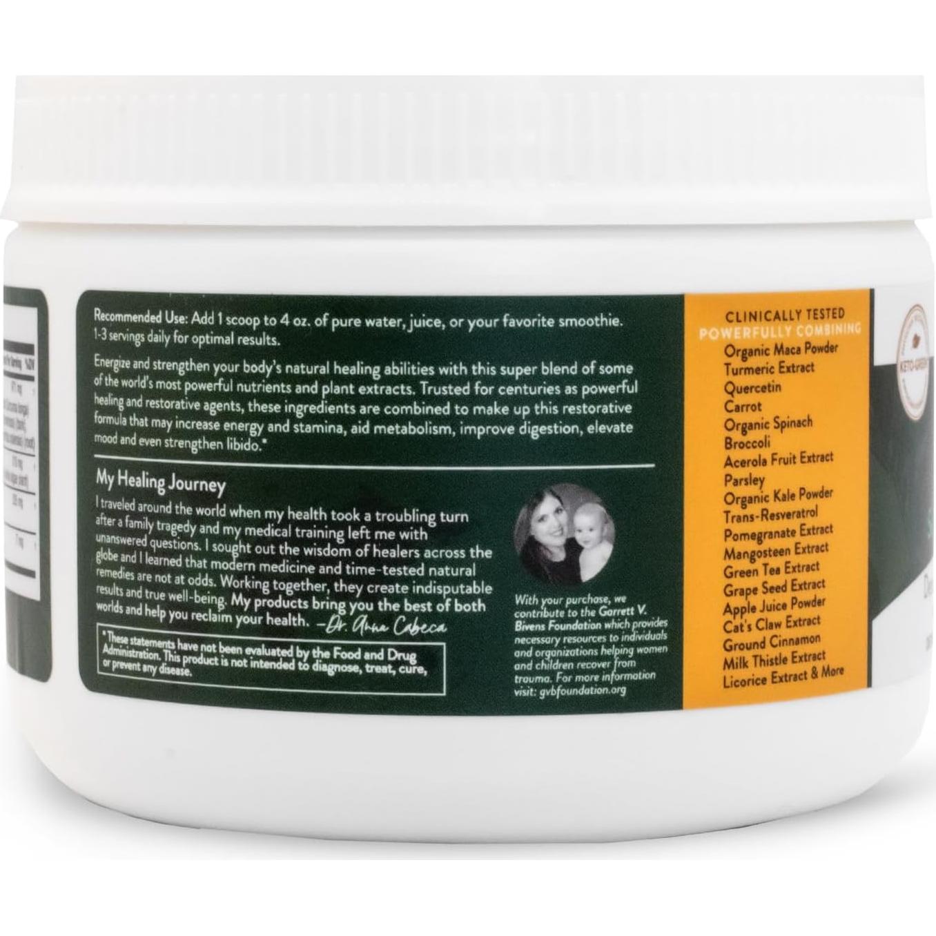 Mighty Maca Plus Mango Dr. Anna Cabeca - Superalimento 140g