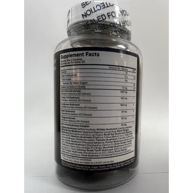 Suplemento de Hongos Melena de León Nueva Era - 60 Gominolas