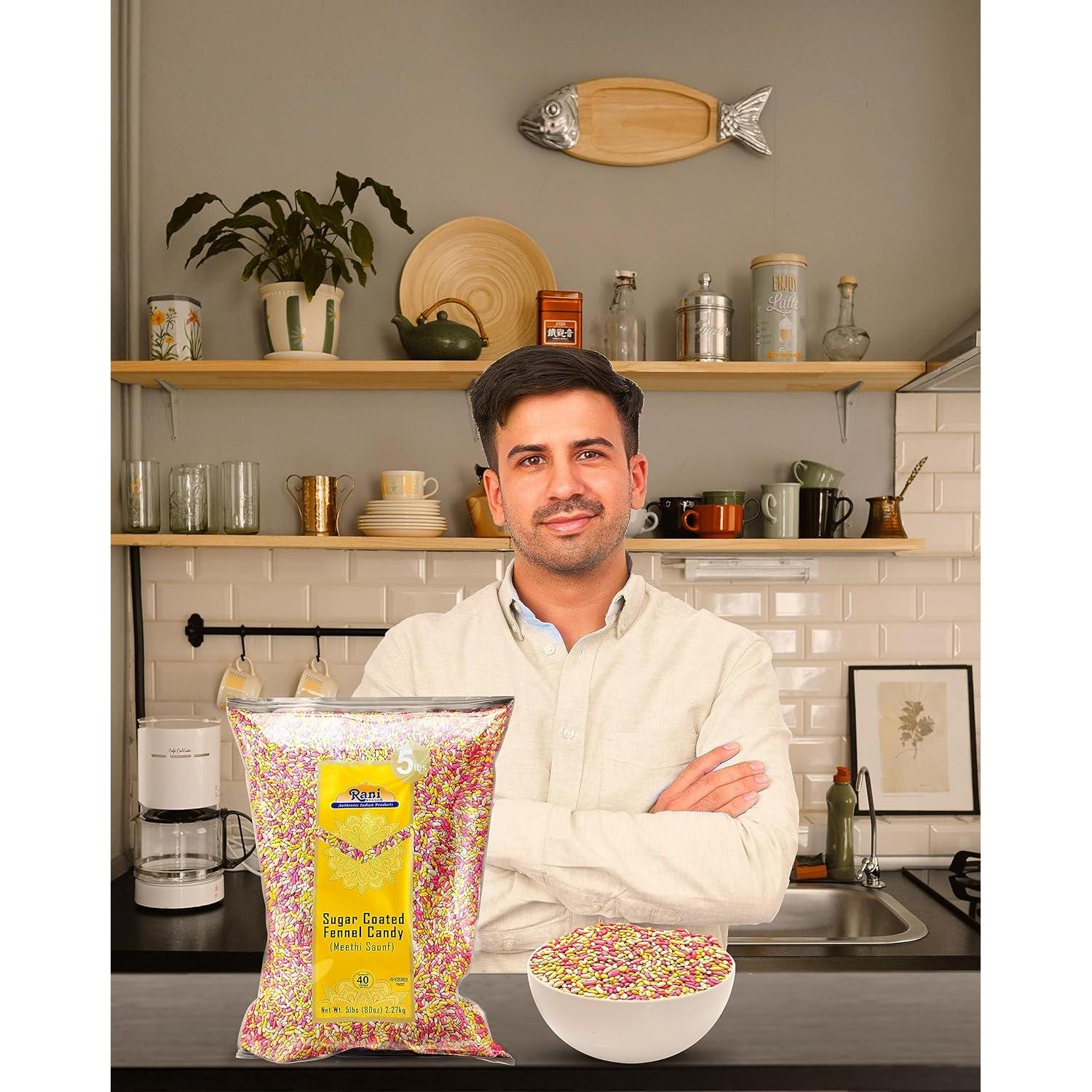 Caramelo de Hinojo Cubierto de Azúcar Rani 2.27kg