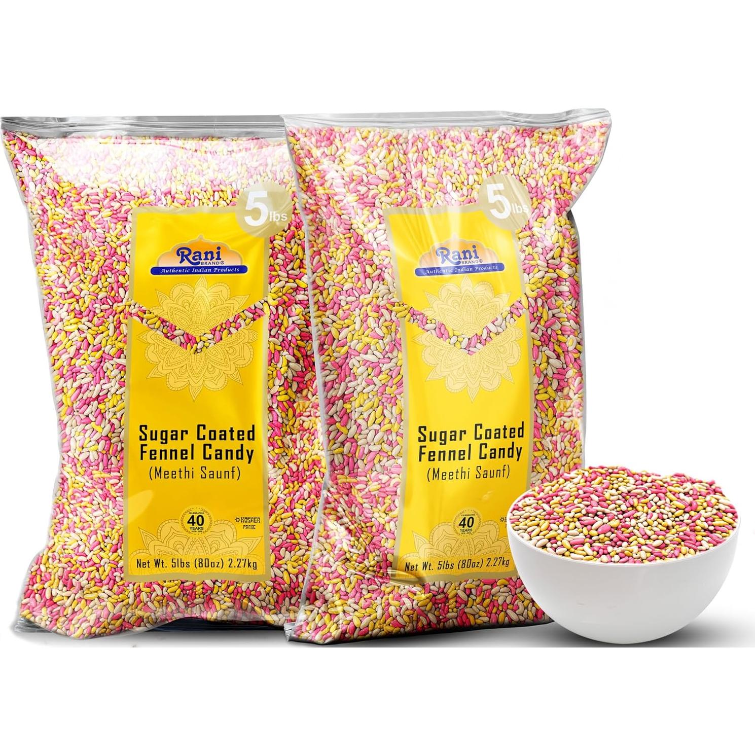 Caramelo de Hinojo Cubierto de Azúcar Rani 2.27kg