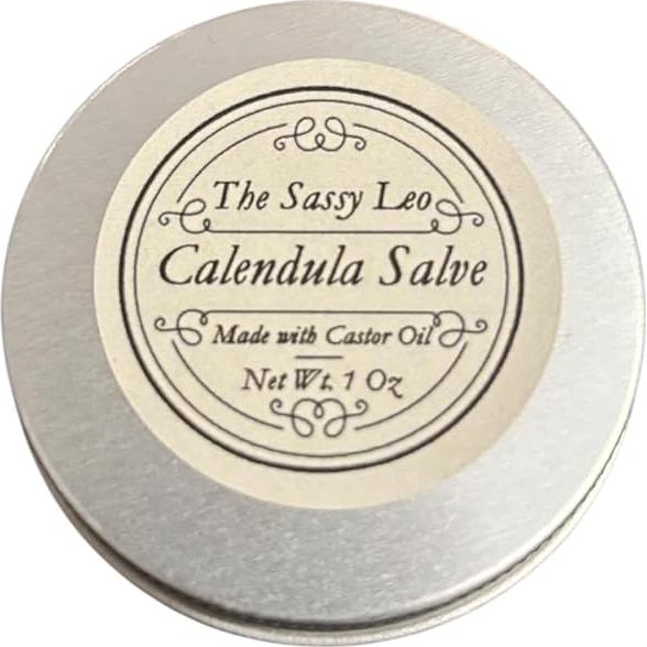 Ungüento de Caléndula The Sassy Leo 28g - Balsamo Natural Calmante