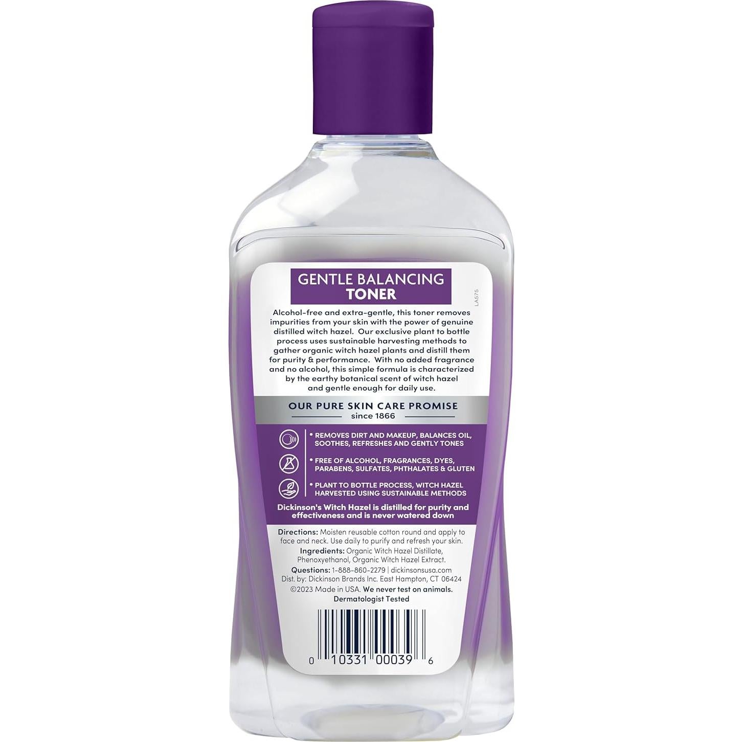 Tónico Equilibrante Suave Dickinson 473 ml Piel Sensible