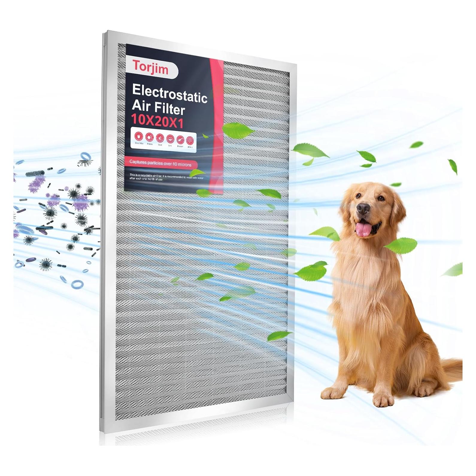 Filtro de Aire Torjim 50.8x25.4x2.54 cm MERV8 Lavable