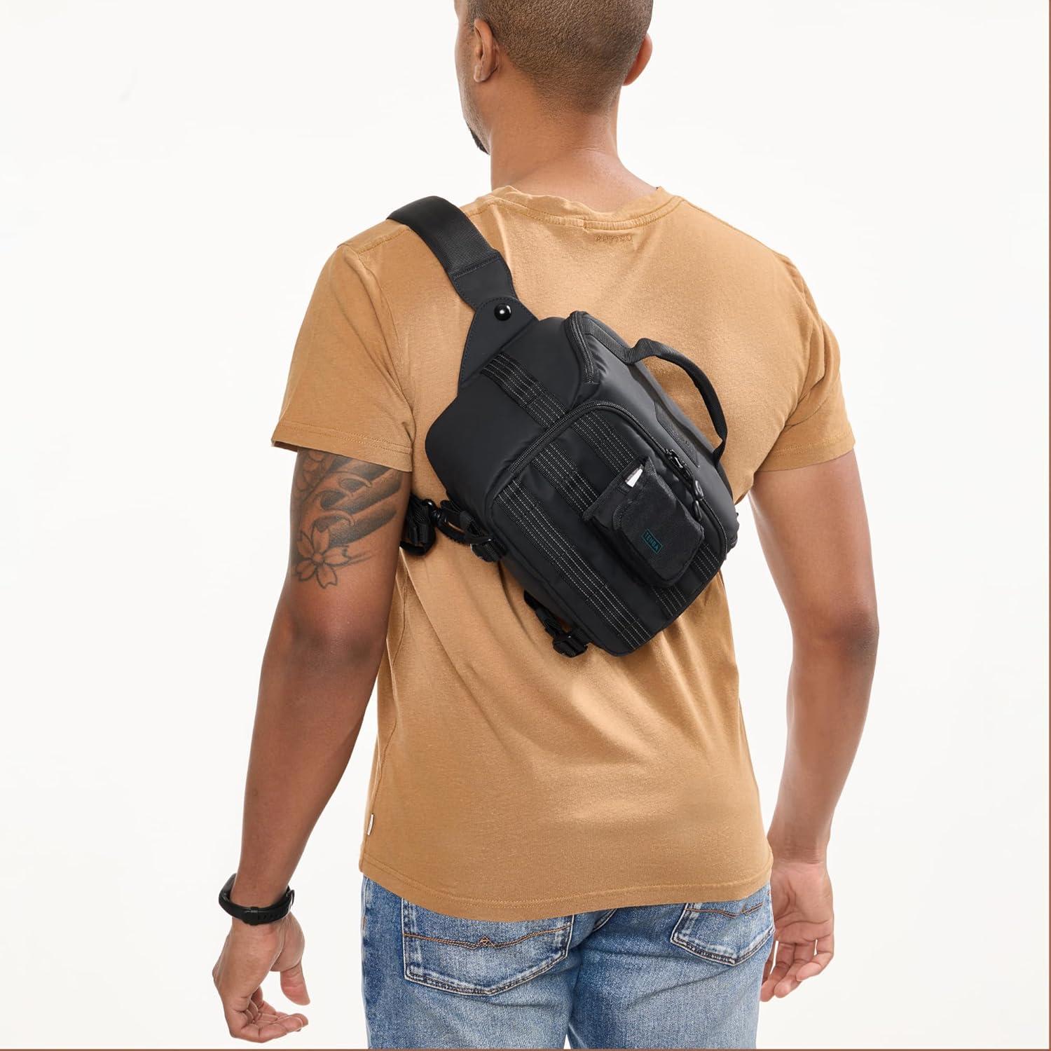 Bolsa de Bandolera Tenba Axis v2 4L para Cámaras DSLR y Sin Espejo - Negro