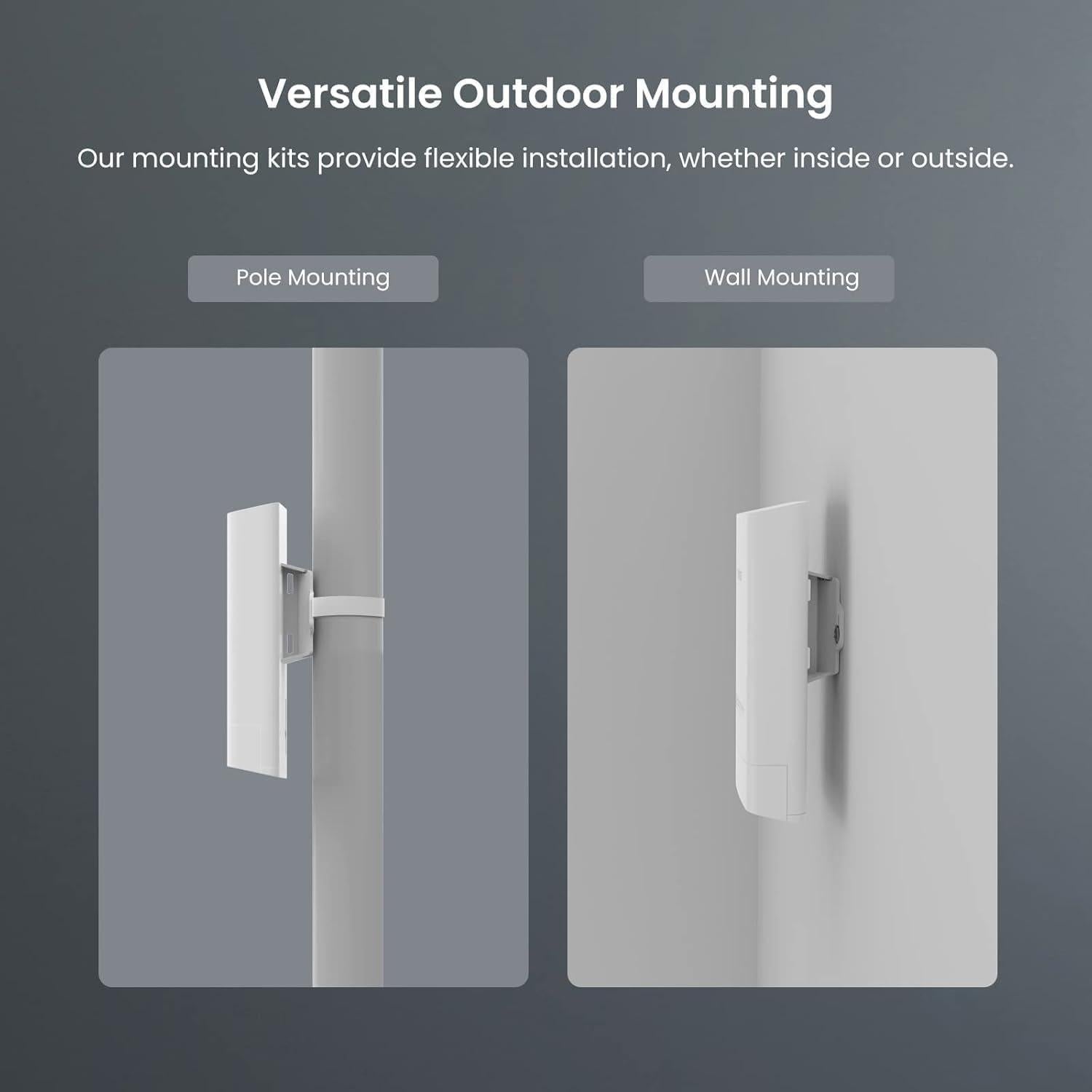 Puente Inalámbrico Tenda OS3 AC867 2 Paquete 5km 12dBi