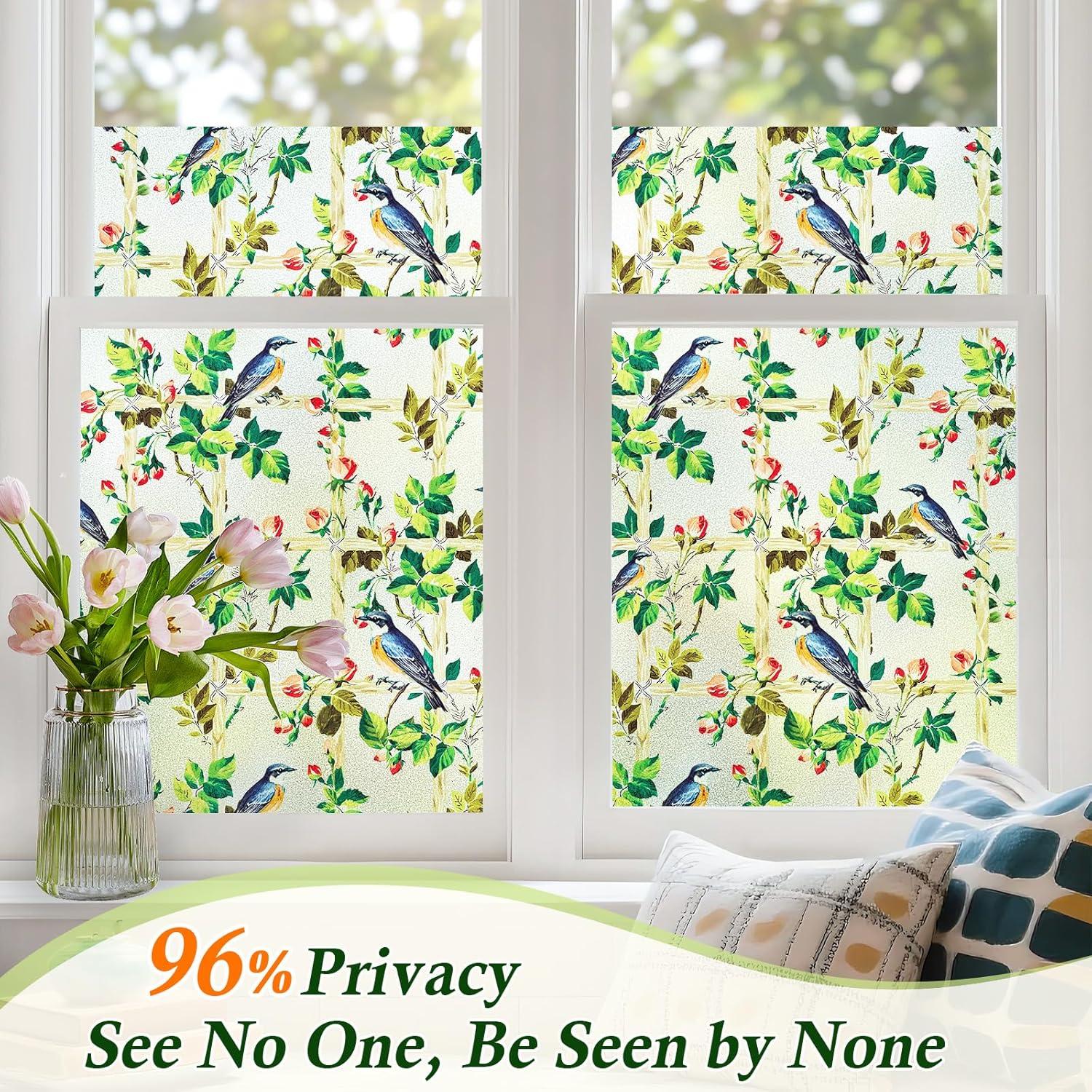 Película de Ventana Esmerilada Coavas 44.5x200 cm Anti UV