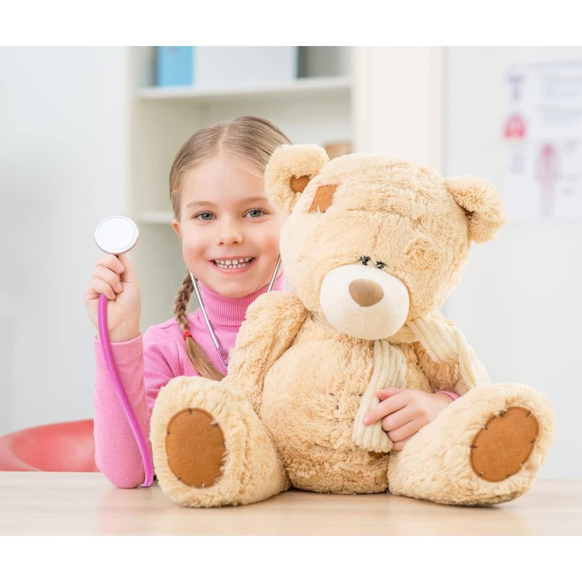 Juego de Médico Infantil Roctocesy - Estetoscopio, Jeringa y Gafas