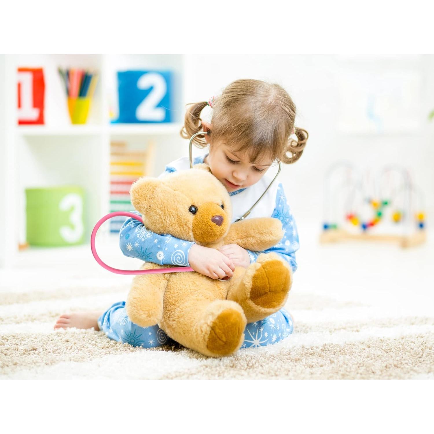 Juego de Médico Infantil Roctocesy - Estetoscopio, Jeringa y Gafas