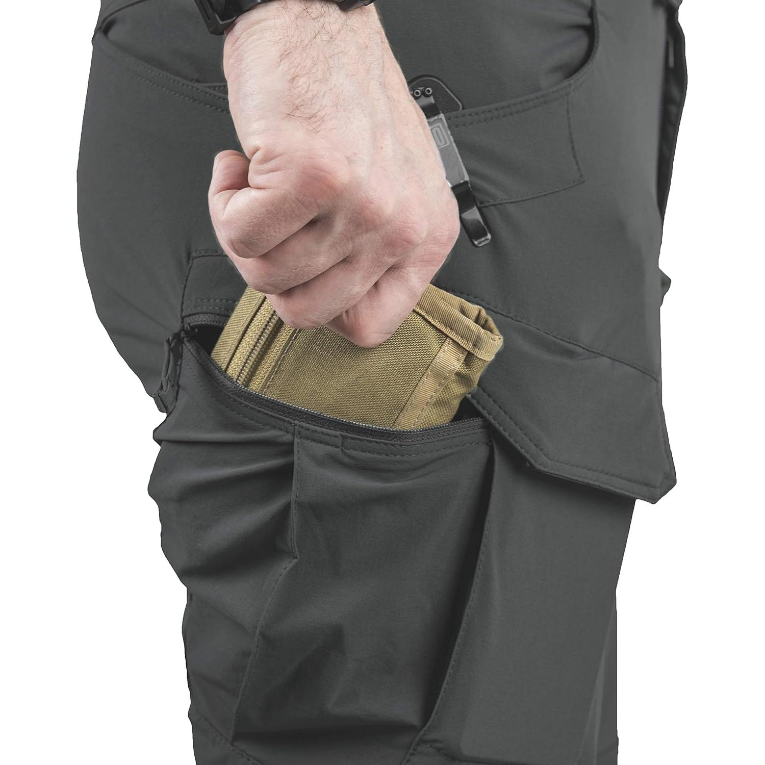 Pantalones Cortos Tácticos Helikon-Tex para Hombre - Gris