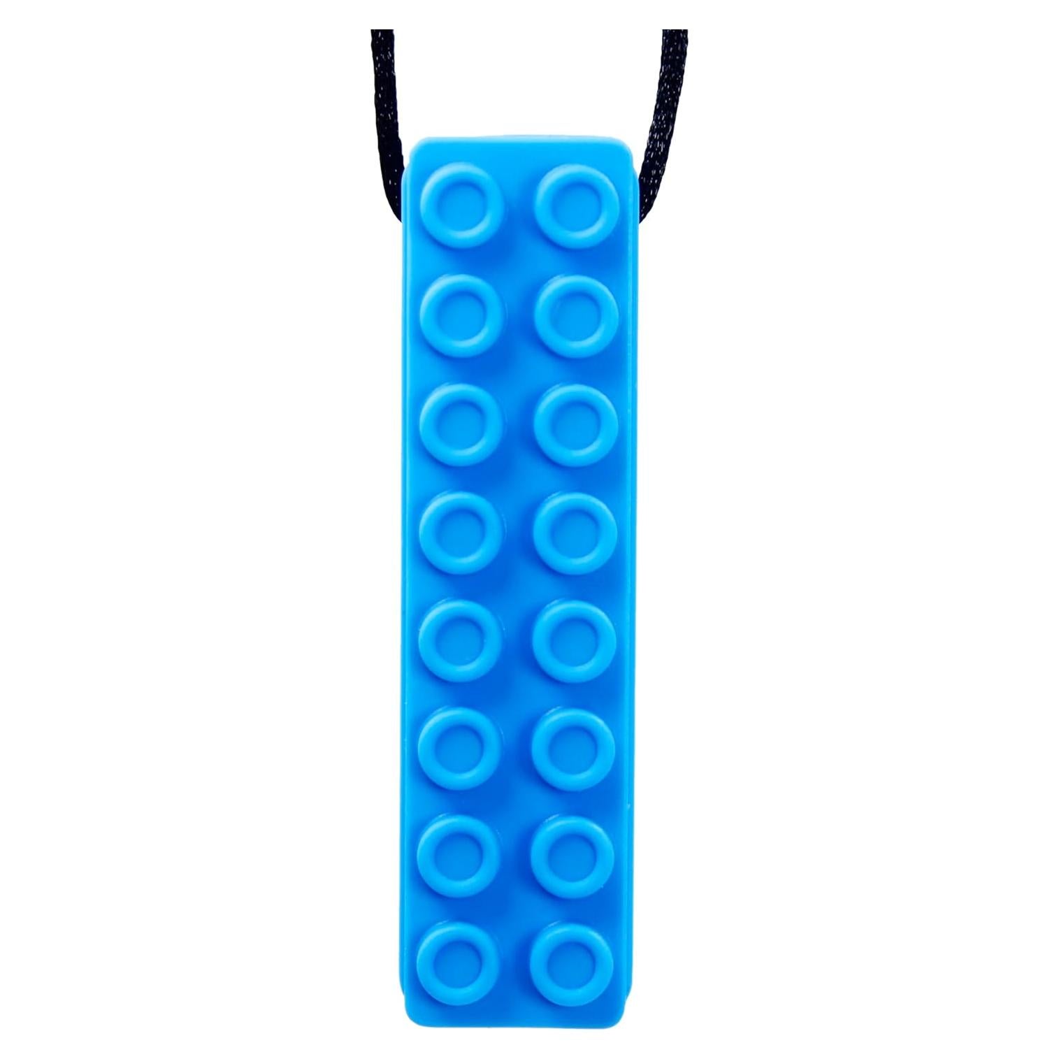 Collar Masticable Sensorial Azul para Niños con Autismo 18g