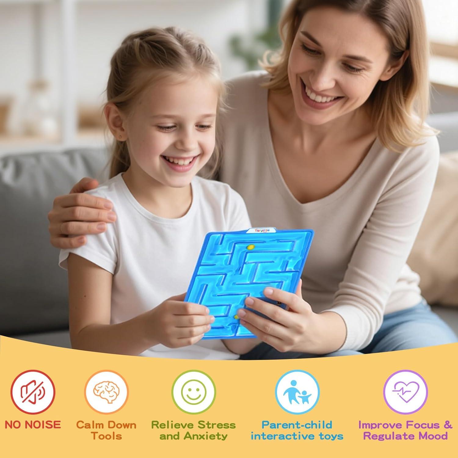 Juguete Sensory Squishy Yisryerow Laberinto Silencioso 1 Paquete