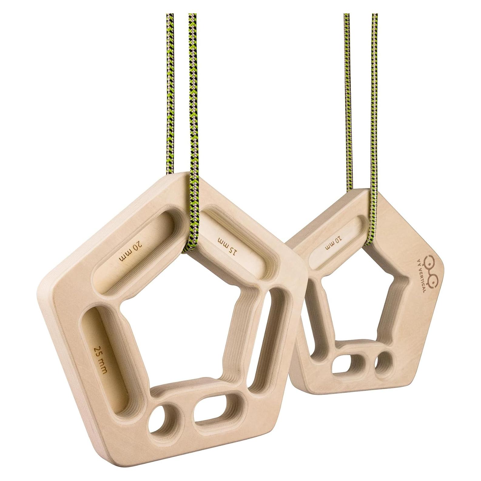 Agarraderos de Escalada YY Vertical Penta Madera 19x19cm