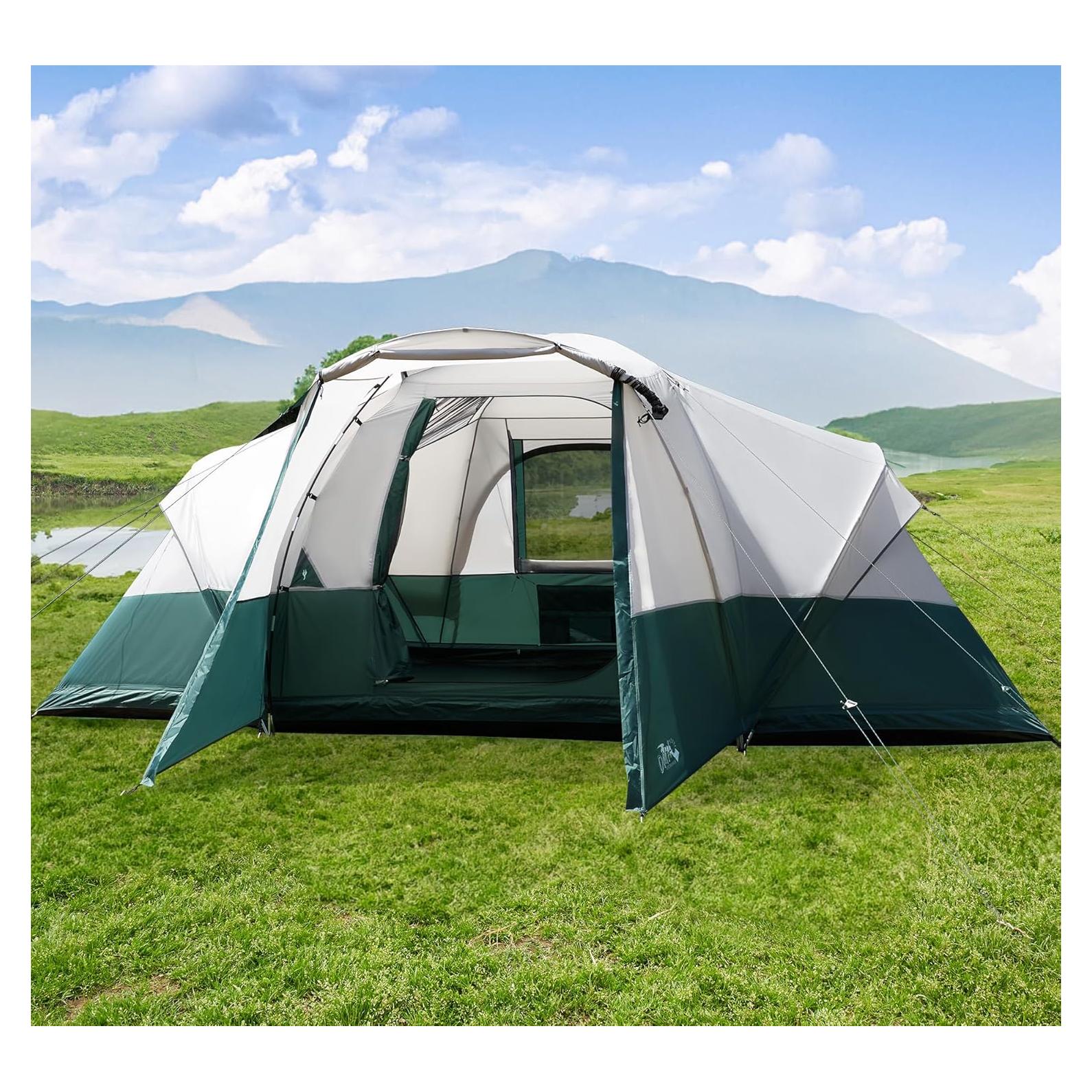 Tienda de Camping DMH OUTDOORS para 8 Personas con Vestíbulo