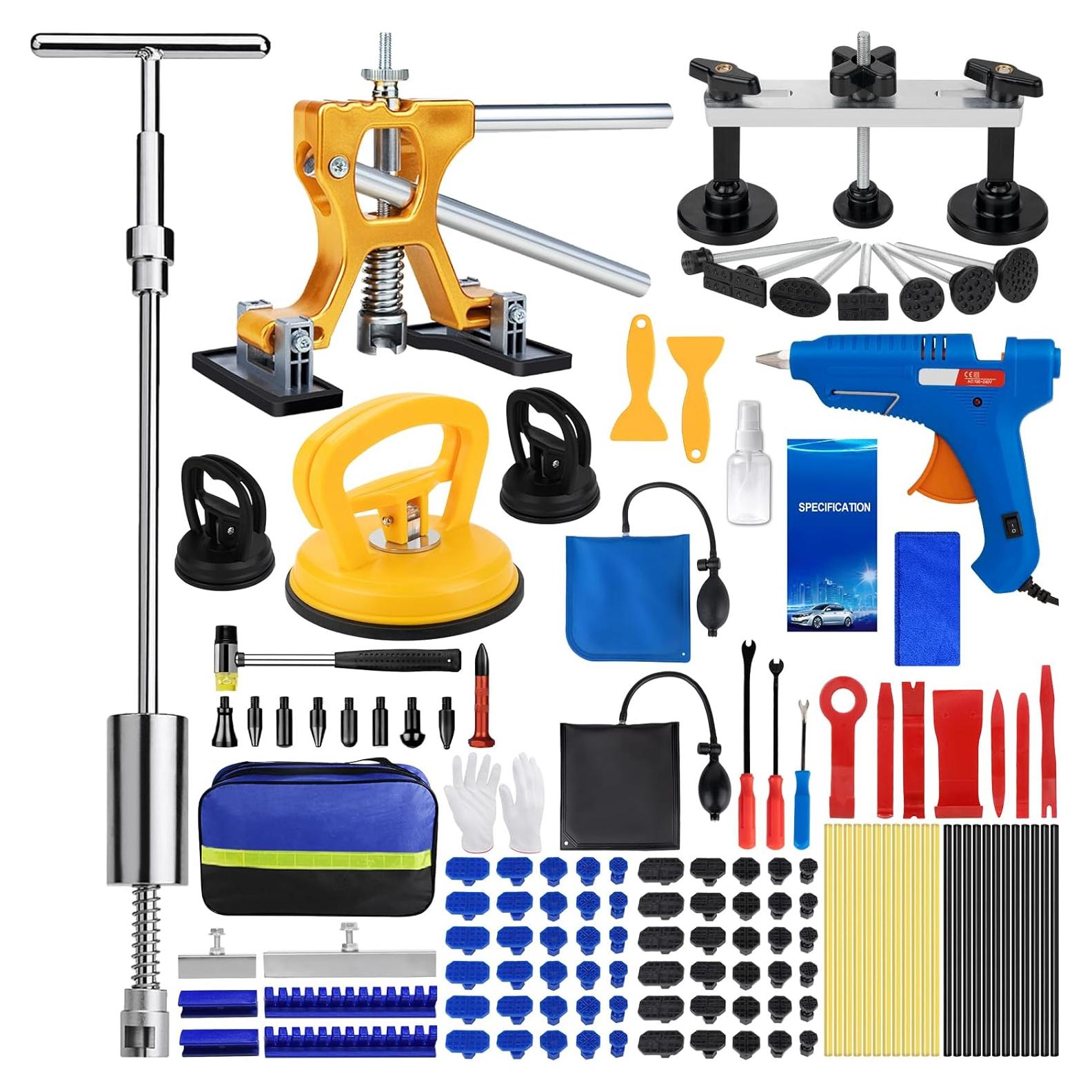 Kit de Extracción de Abolladuras ZEUSFIRE A2-A7 Profesional