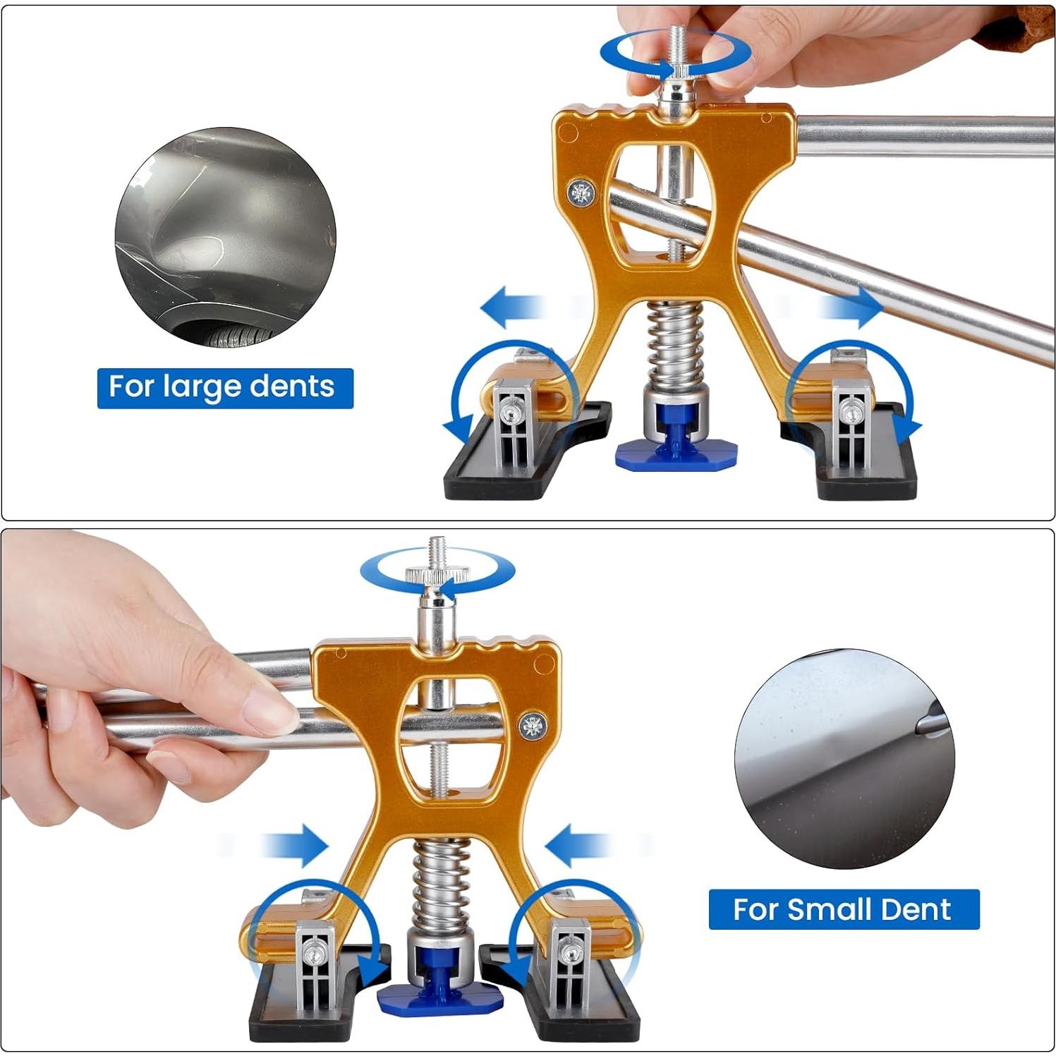 Kit de Extracción de Abolladuras ZEUSFIRE A2-A7 Profesional