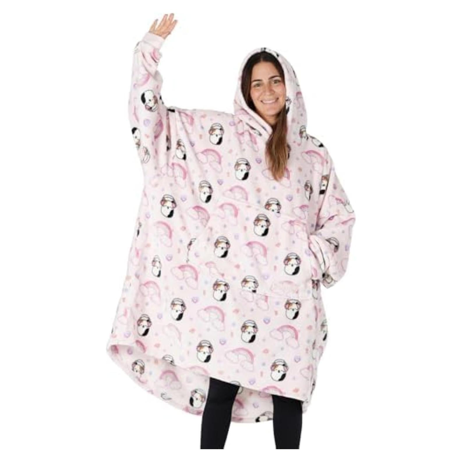 Manta Ponible The Comfy Dream Squishmallows Rosa Cam 1.01kg