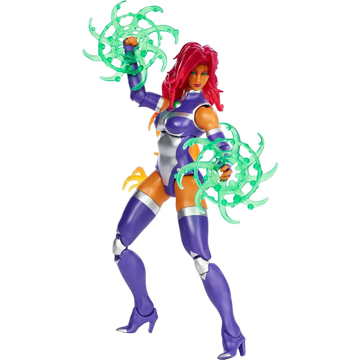 Figura de Acción Starfire DC Comics 15.24 cm con Accesorios