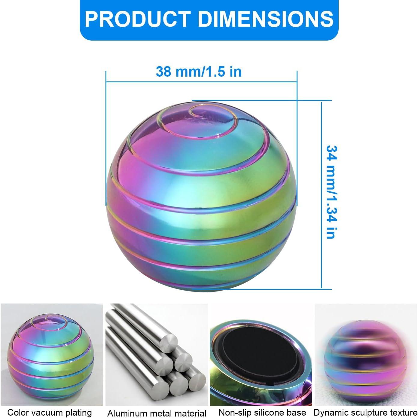 Juguetes de Escritorio Cinéticos de Aluminio - 3 Formas