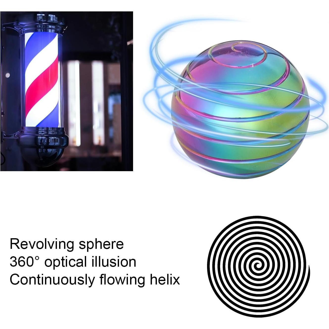 Juguetes de Escritorio Cinéticos de Aluminio - 3 Formas