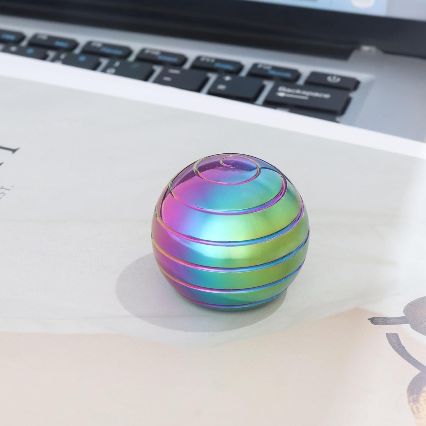 Juguetes de Escritorio Cinéticos de Aluminio - 3 Formas