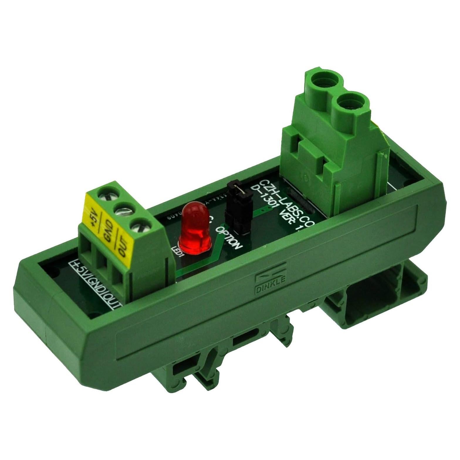 Módulo Sensor Corriente AC/DC CZH-LABS Montaje Riel DIN 20A