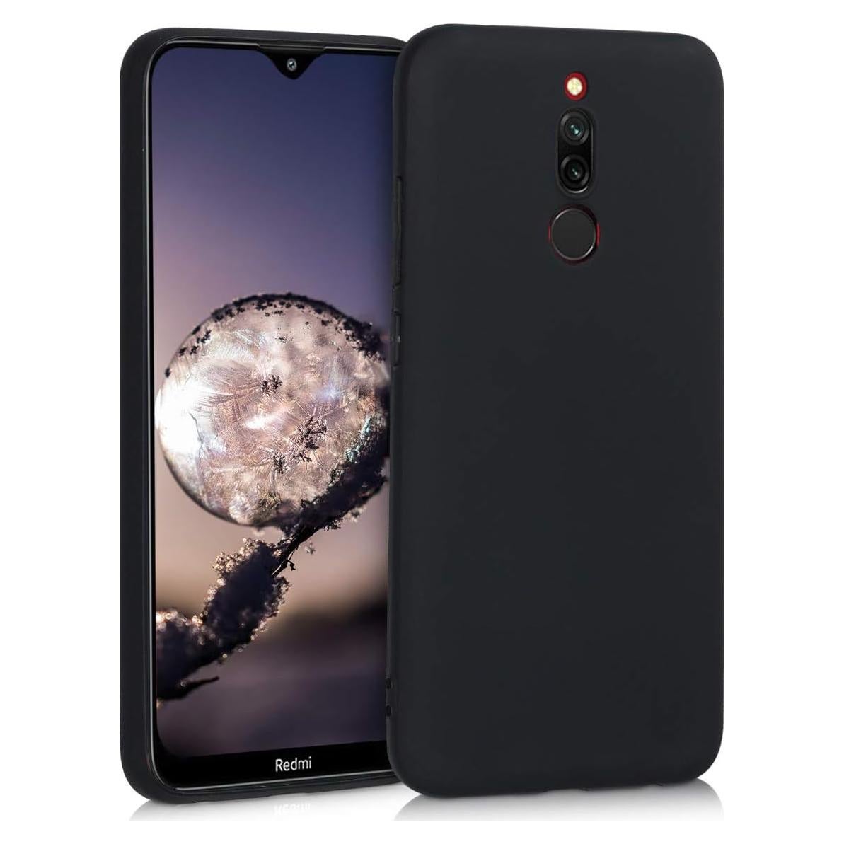 Funda Slim TPU kwmobile para Xiaomi Redmi 8 - Negro Mate