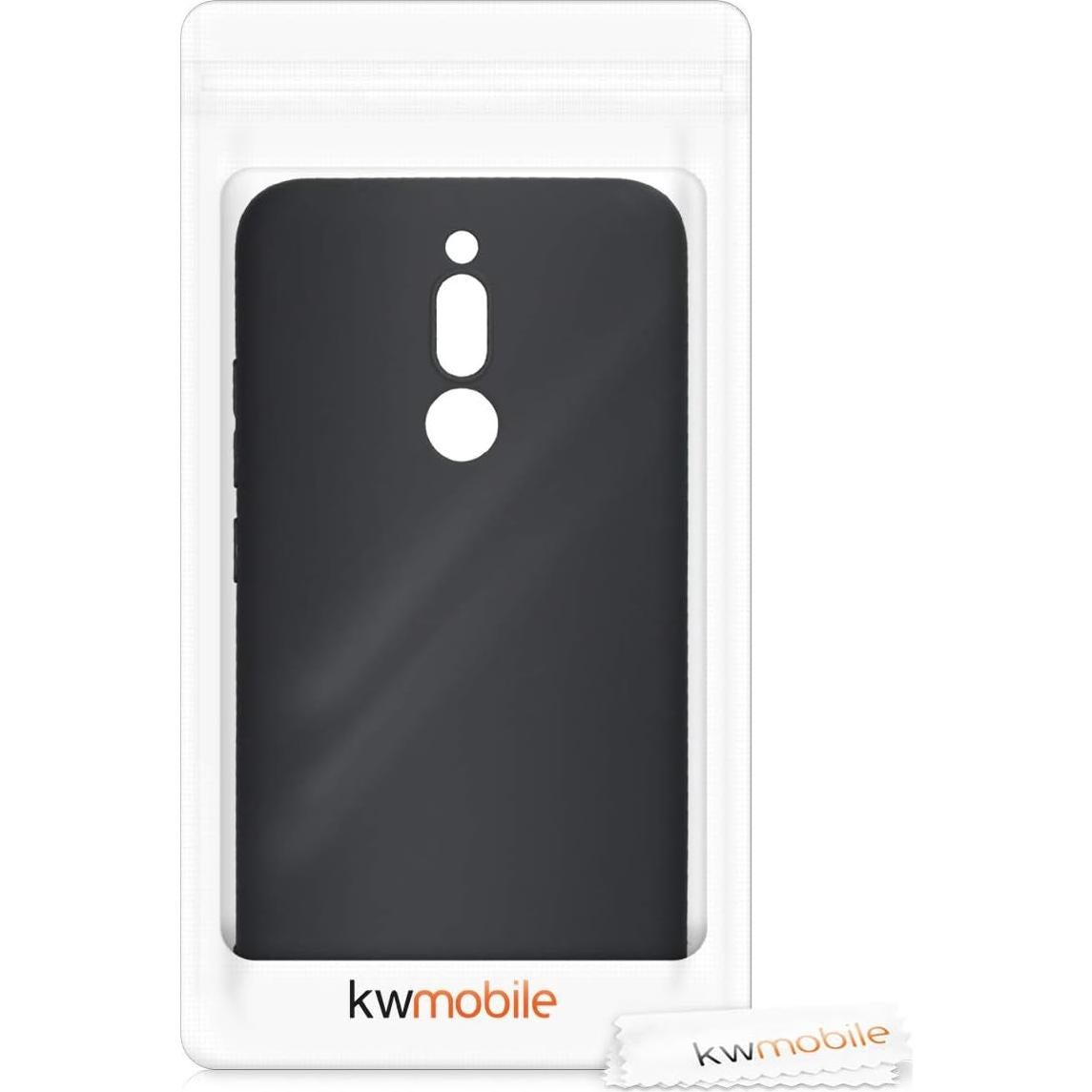 Funda Slim TPU kwmobile para Xiaomi Redmi 8 - Negro Mate