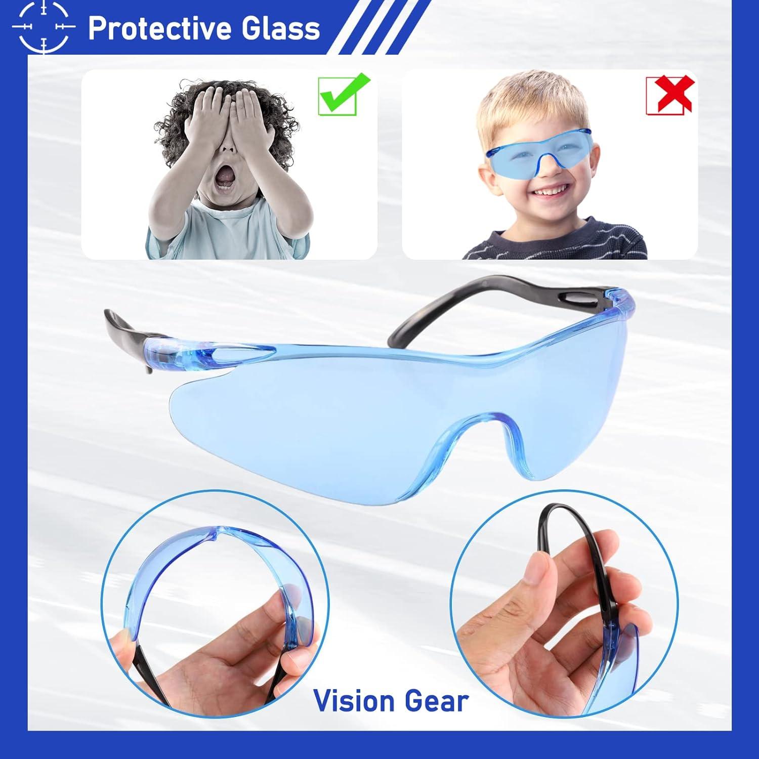 Kit de Chalecos Tácticos POKONBOY para 8 Niños - Juegos de Guerra