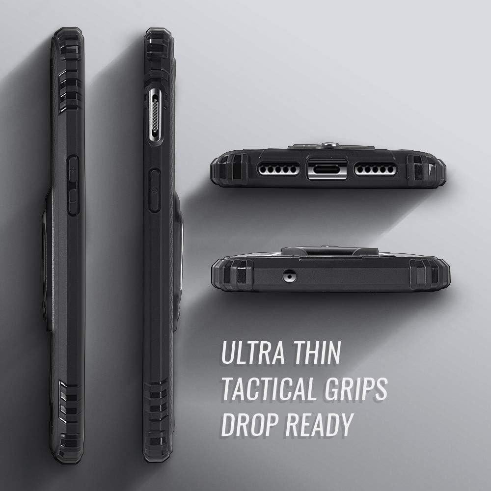 Funda Shields Up para OnePlus 7/6T - Carbono, Ultra delgada, A prueba de golpes