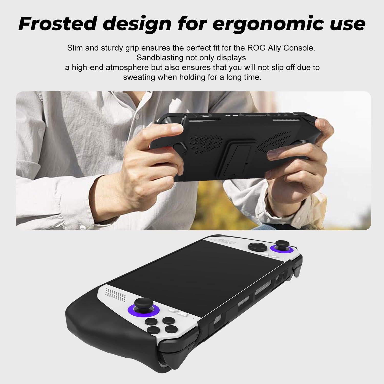 Funda Protectora JDDWIN para ASUS Rog Ally 2023 - Negra