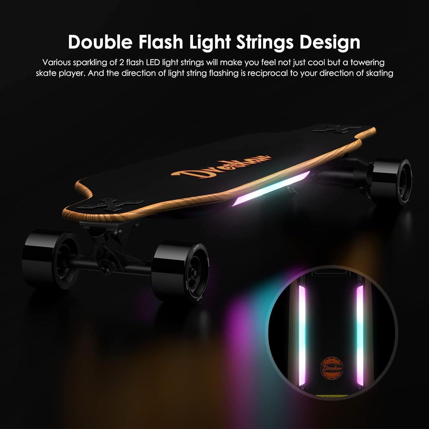 Patineta Eléctrica DresKar Júpiter-01, 1800W, 27km, 150kg