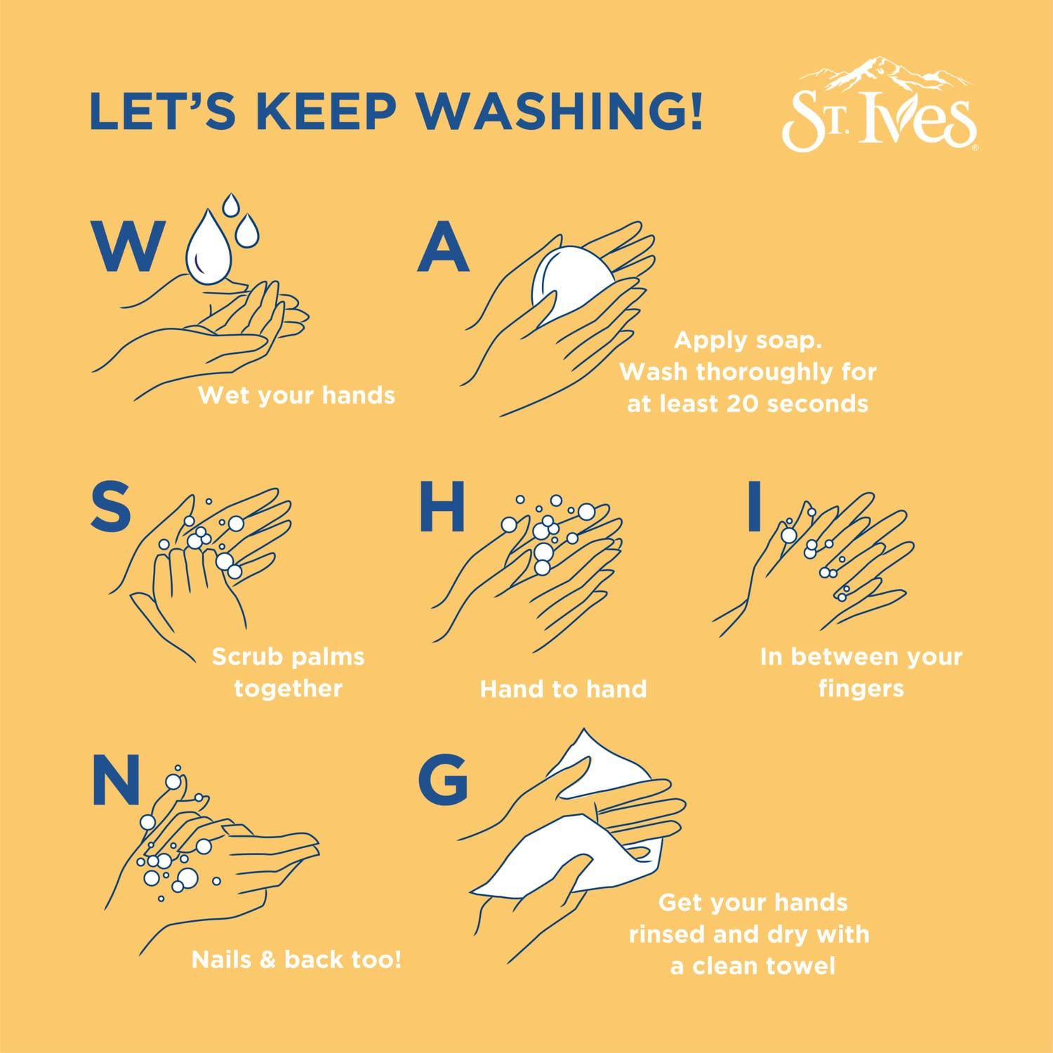 Gel de Ducha St. Ives Avena y Manteca de Karité 6x473ml