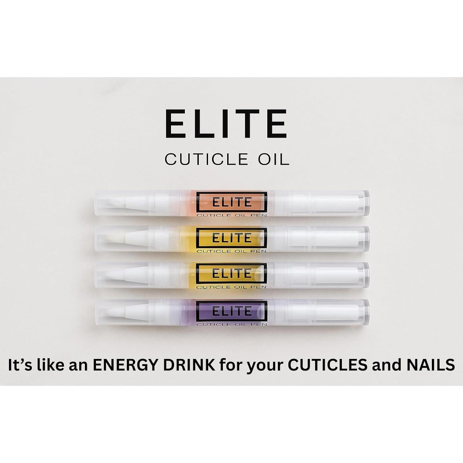 Trío de bolígrafos de aceite para cutículas Elite - 3 fragancias