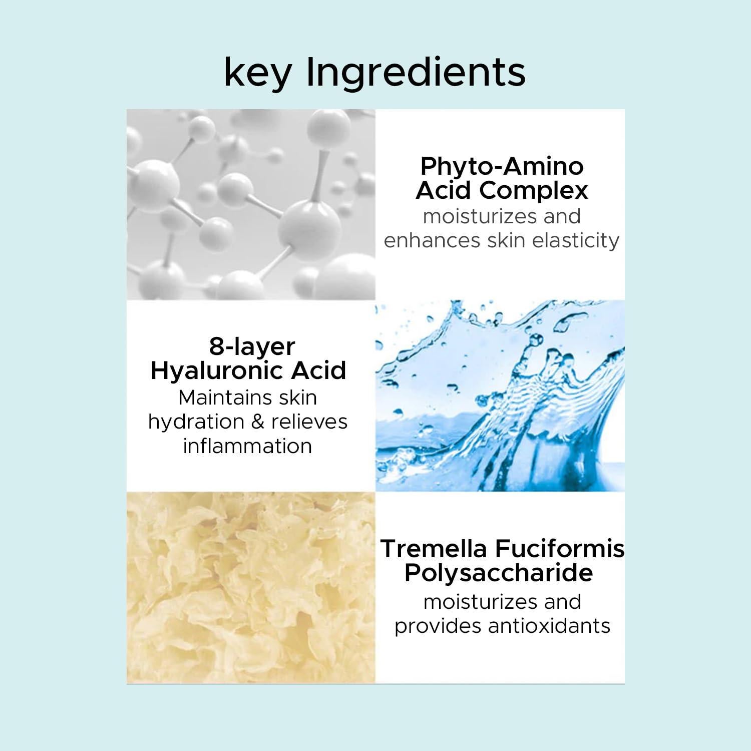 Mascarilla Ampoule Vegana Freemay - Hidratación Intensiva 10 Hojas