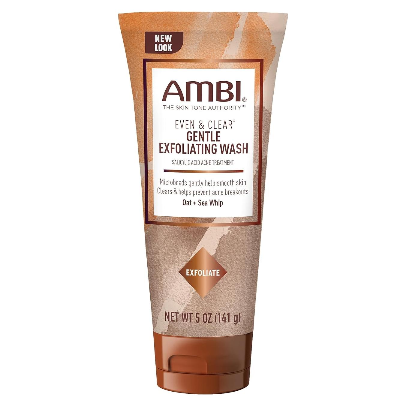 Limpiador Facial Exfoliante Ambi Even & Clear 141.75g