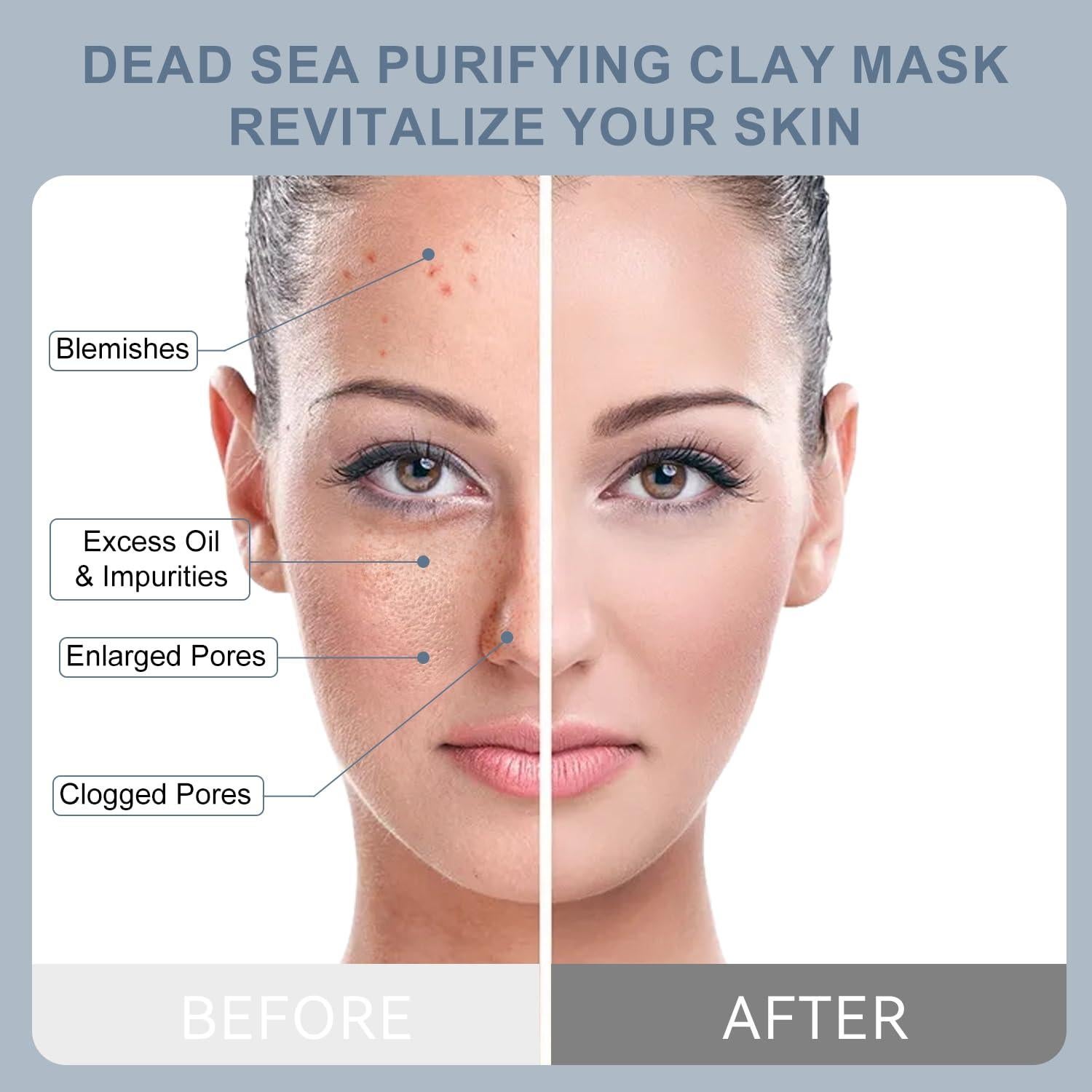 Mascarilla Facial de Barro del Mar Muerto TJE 181g