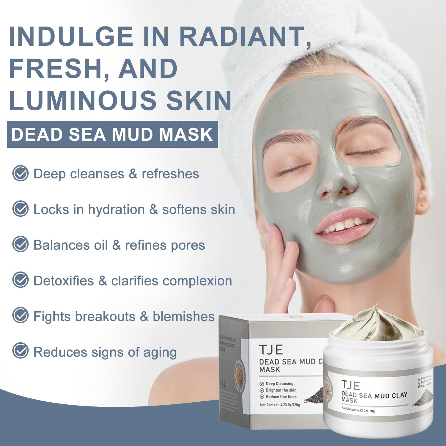 Mascarilla Facial de Barro del Mar Muerto TJE 181g
